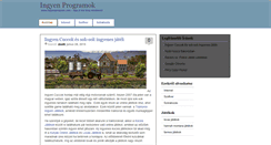 Desktop Screenshot of ingyenprogram.com